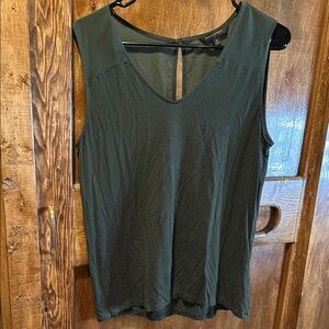 Banana Republic Green Backless Sleeveless Tank